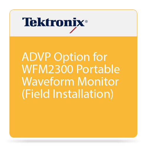 Telestream ADVP Option for WFM2300 Portable Waveform Monitor (Field Installation)