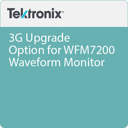 Telestream 3G Upgrade Option for WFM7200 Waveform Monitor
