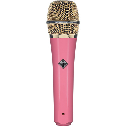 Telefunken M80 Custom Handheld Supercardioid M80 PINK W/ GOLD