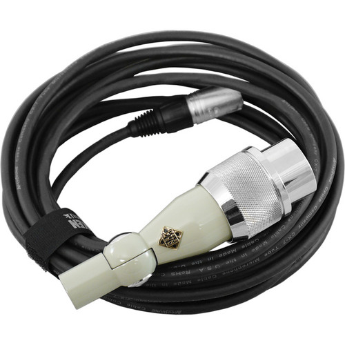 Telefunken 25' Accusound CX-7 Quad-Shielded Cable with Microphone Stand-Mount Swivel Connector