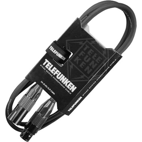 Telefunken SGMC-1 Stage Series Microphone Cable with Straight XLR Connectors (3.3')