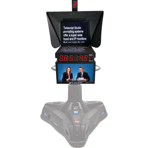 Telescript Expert 150-NDI Teleprompter System with 15" Monitor
