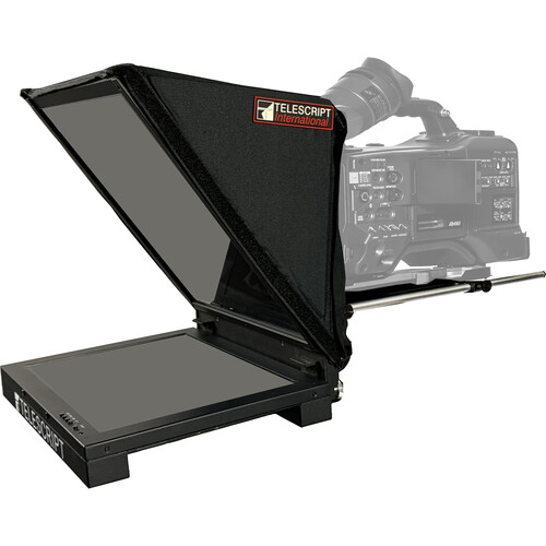 Telescript SDI/HDMI High-Brightness 12" Fold & Go Teleprompting System