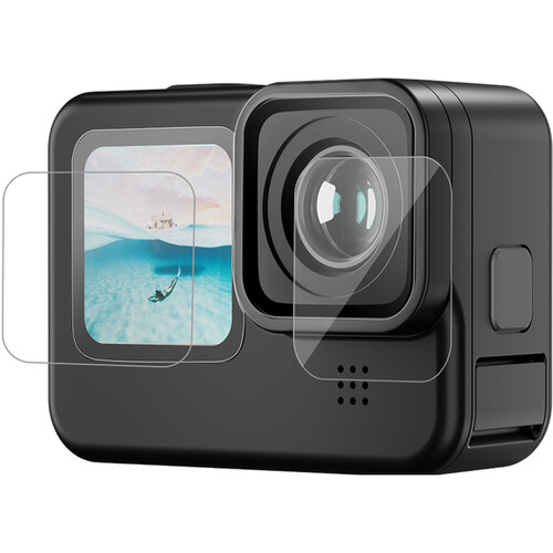 TELESIN Tempered Glass Film Protectors for GoPro HERO9/10/11/12