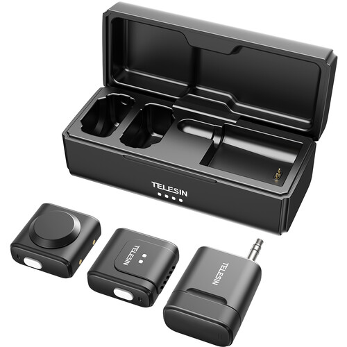 TELESIN 2-Person Wireless Microphone System for Mobile P5-MCP-14