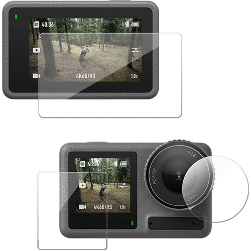 TELESIN High-Definition Lens and Screen Film Kit for DJI Osmo Action 5 Pro