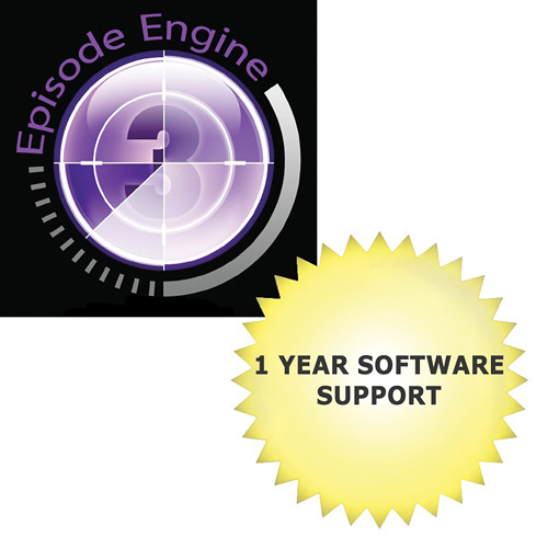Telestream Episode Engine 6 Mac Upgrade From Episode Pro & 1 Year Support Kit