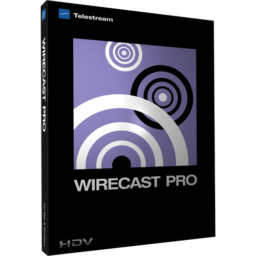 Telestream Wirecast Studio to Wirecast Pro for Mac (Upgrade)