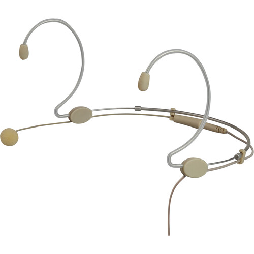TELEVIC TG H56 Behind-the-Neck Omnidirectional Headset Microphone Tan