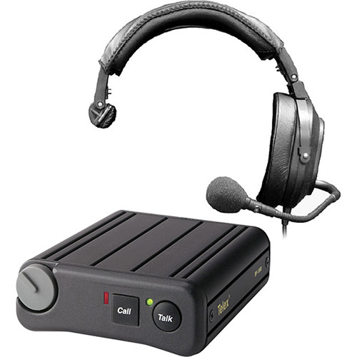 Telex BP-1002 Single-Channel Beltpack and HR-1 Headset Kit B&H