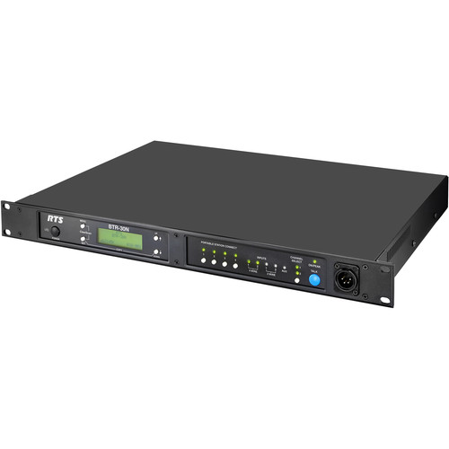 Telex 2-Channel VHF/UHF Wireless Intercom Base Station, A13 Band, A4F Connector