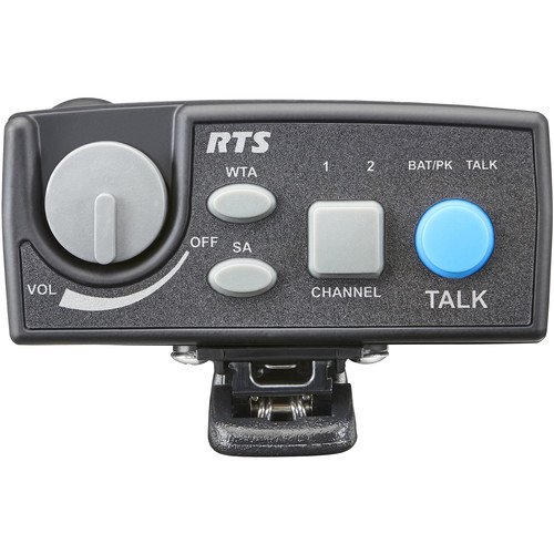 Telex 2-Channel UHF/VHF Wireless Beltpack, C13 Band, A4F Connector