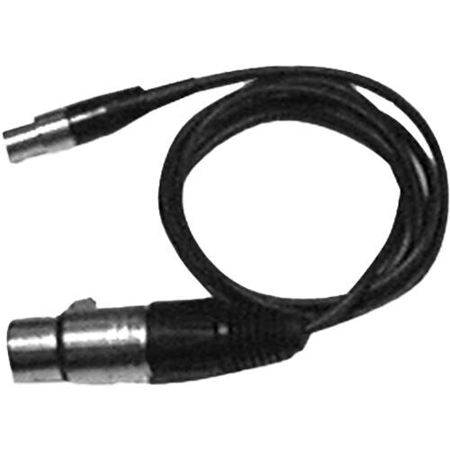 Telex MAC-2 XLR to TA4 Adapter Cord (Black, 4')