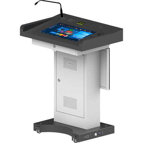 TEMAS Digital Lectern 22" with Multi Touch Speaker Screen