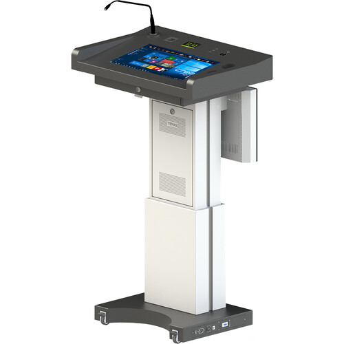 TEMAS Digital Motorized Lectern with Multi Touch Speaker Screen