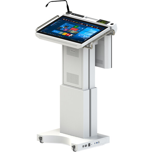 TEMAS DL27M-F Digital Lectern with Embedded Media Player27"Multi Touch Speaker Screen