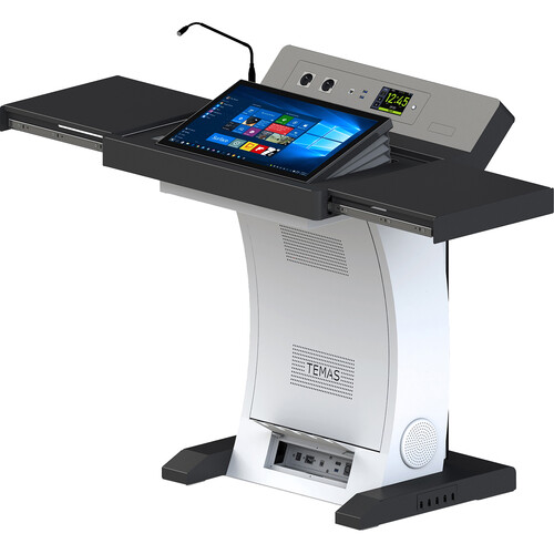 TEMAS TK32H Digital Lectern 22" Multi Touch Speaker Screen
