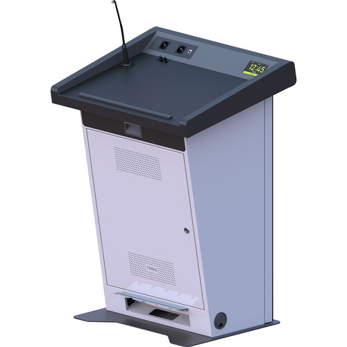 TEMAS TM23S-B Digital Lectern 43" Front Screen With Built-In Signage Player And Content Management Softwar