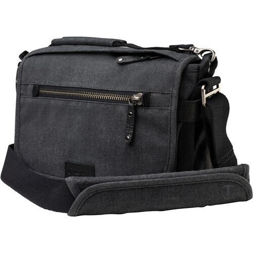 Tenba Cooper 8 Messenger Bag with Leather Accents (Gray)
