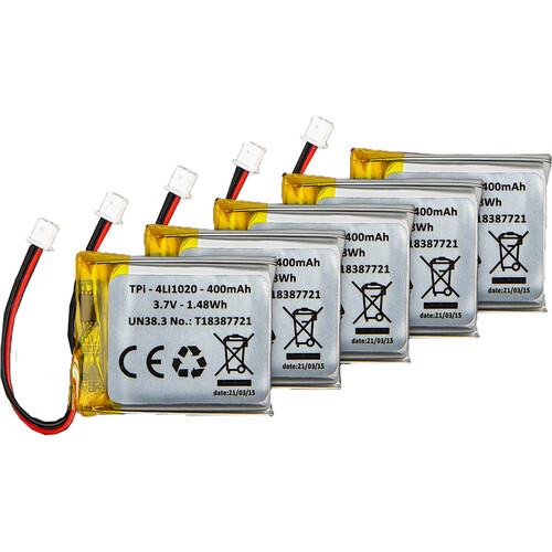 Tentacle Sync Battery and Housing Exchange Kit for Tentacle ORIGINAL (5-Pack)