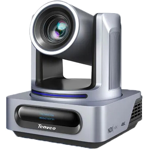 Tenveo UHD 4K30 NDI HX 2 PTZ 2-Camera Kit with Auto-Tracking & Joystick Controller