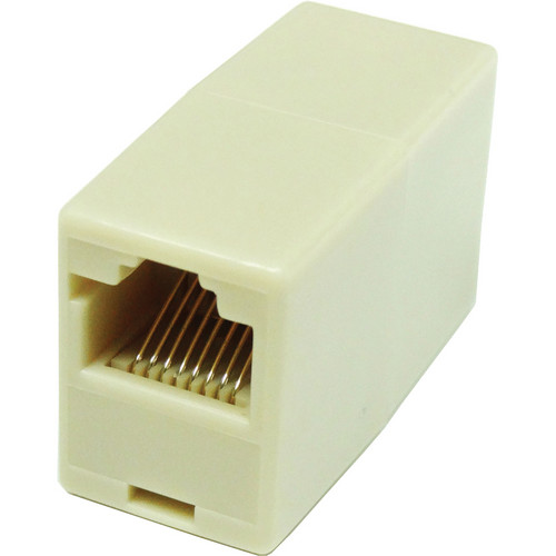 Tera Grand 8P8C RJ45 Female to RJ45 Female Modular Inline Coupler (Ivory)