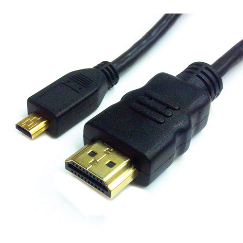 Tera Grand High-Speed Micro-HDMI to HDMI Cable with Ethernet (1')