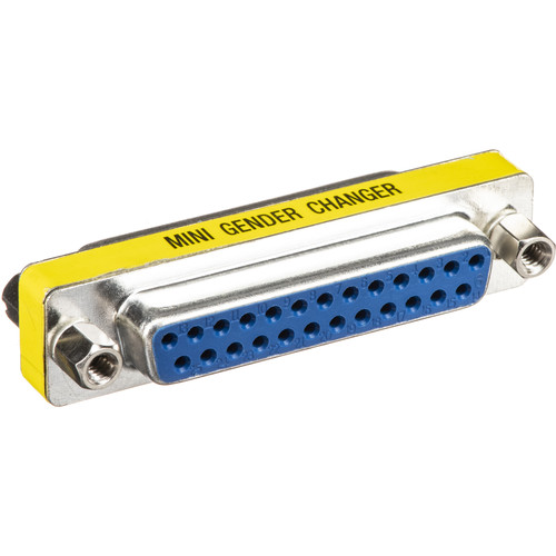 Tera Grand DB 25-Pin Female to Female Mini Gender Changer