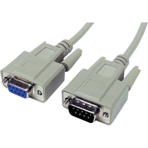 Tera Grand DB9 Male to DB9 Female RS-232 Serial Cable (15')