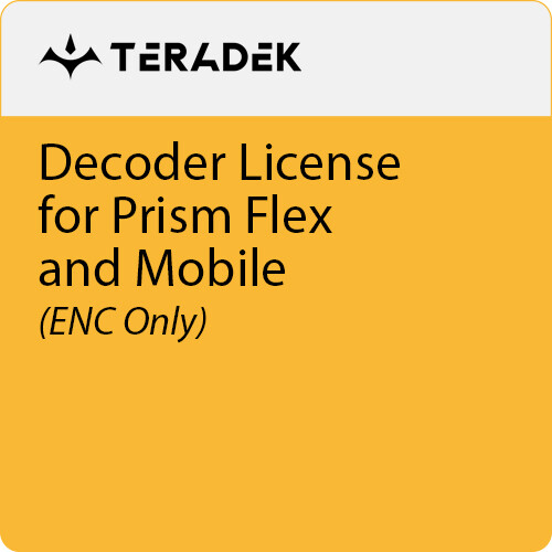Teradek Decoder License for Prism Flex and Mobile (ENC Only)