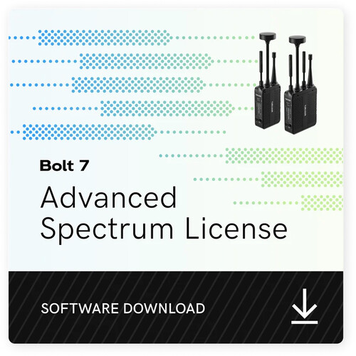 Teradek Advanced Spectrum License for Bolt 7