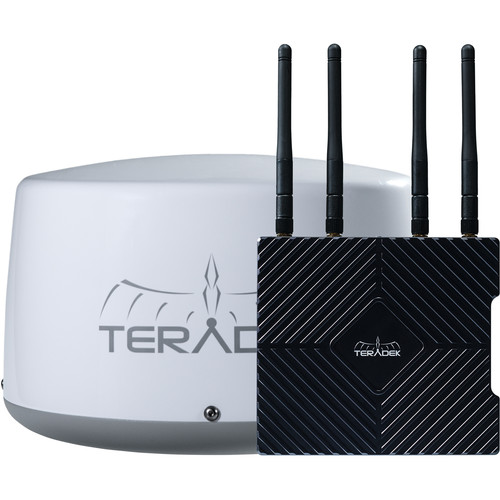 Teradek Link Pro Router with Radome & 4 x Nodes Kit (Europe & Asia Pacific, V-Mount)