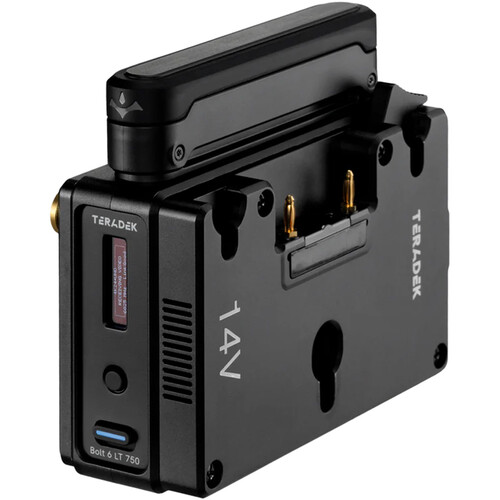 Teradek Bolt 6 LT 750 3G-SDI/HDMI Receiver with Internal Antennas (Gold Mount)