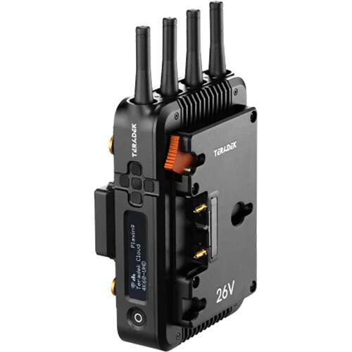 Teradek Prism Mobile 5G Dual-Modem 5G-Q HEVC/AVC Encoder (Quectel, 26V Gold Mount)