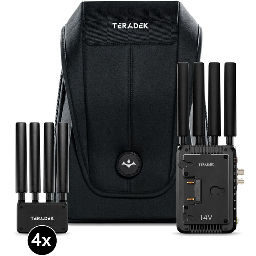 Teradek Prism Mobile 5G Backpack 859 with 4 x 5G Modems (Gold Mount)