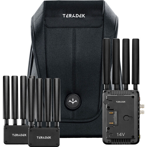 Teradek Prism Mobile Backpack with 2 x 5G Node Modems (Gold Mount)