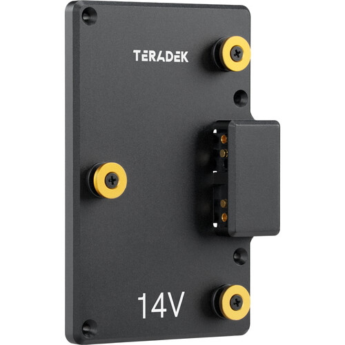 Teradek Gold Mount Battery Plate for Bolt 4K Monitor Module (Male, Camera Side)