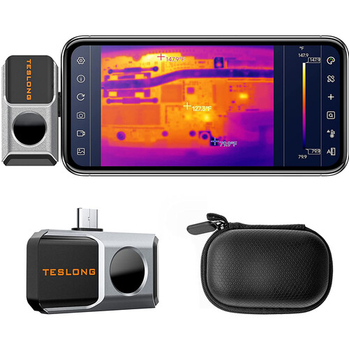 Teslong Thermal Camera for Android Smartphones (256 x 192 Resolution, 25 Hz)