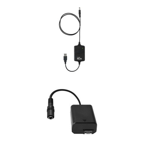 Tether Tools ONsite Relay Camera Power System Kit with Coupler for Sony Cameras with NP-FW50 Battery