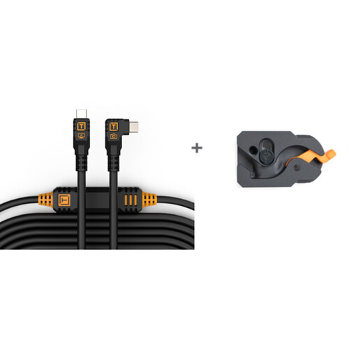 Tether Tools TetherGuard LeverLock & Cable Kit (Non-Reflective Black)