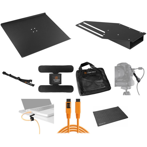 Tether Tools Pro Tethering Kit with Orange 15' TetherPro FireWire 800 9-pin to 9-pin Cable