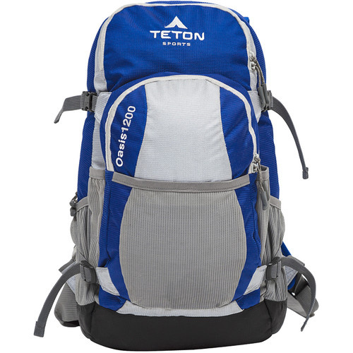 TETON Sports Oasis1200 Hydration Backpack (Blue/Gray) 1089 B&H