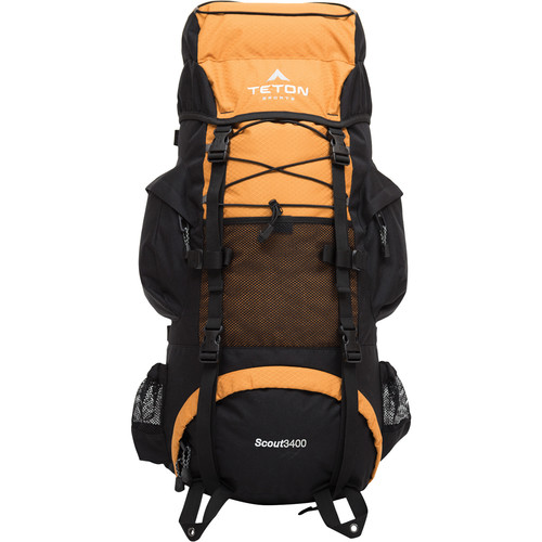 TETON Sports Scout3400 Internal Frame Backpack (Orange)