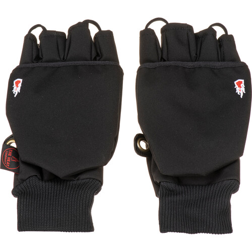 The Heat Company Heat 2 Softshell Mitten Gloves (Size 9, Black)