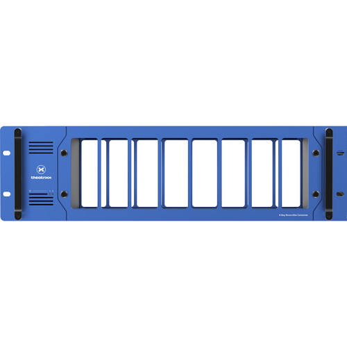 Theatrixx Technologies Rackmount 8-Bay Reversible Frame for Video Converters (3 RU)