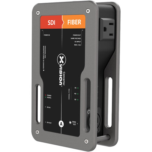 Theatrixx Technologies 3G-SDI to OpticalCON Dual Fiber xVision Converter with True1 Loop (Single-Mode, OpticalCON Dual)