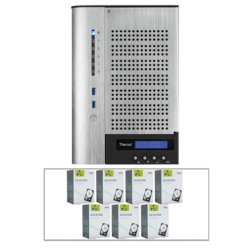 Thecus N7510 7-Bay SMB Tower NAS Server Kit (21TB)