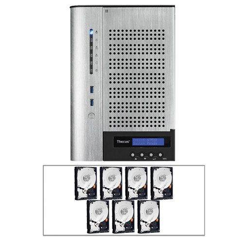 Thecus N7510 7-Bay SMB Tower NAS Server Kit (14TB)