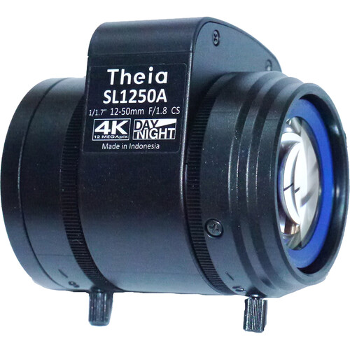 Theia Technologies SL1250A 12-50mm CS-Mount 4K Telephoto DC Auto-Iris Varifocal Lens