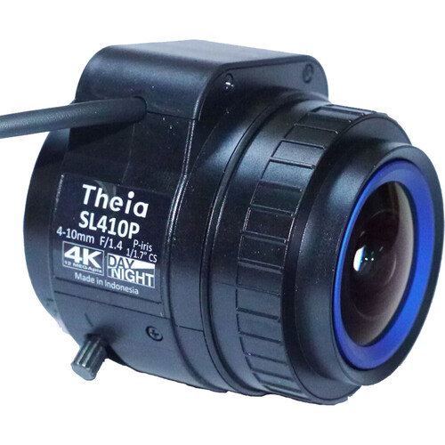 Theia Technologies CS-Mount SL410 4-10mm DC P-Iris Varifocal Lens